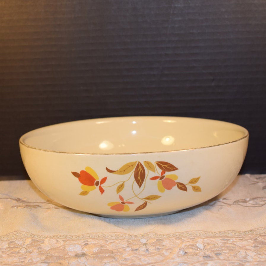 Halls Superior Quality Kitchenware Autumn by ShellysSelectSalvage