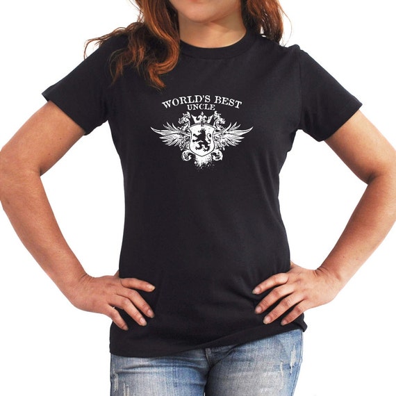 World's Best Uncle Women T-Shirt by Eddany on Etsy