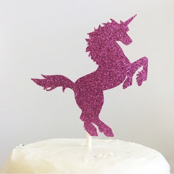 Unicorn Cake Topper First Birthday Cake Toppers by GoodNewsLane