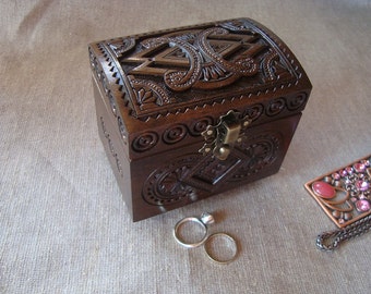 Jewelry box. Wood box. Jewelry wood box. Wood jewelry box
