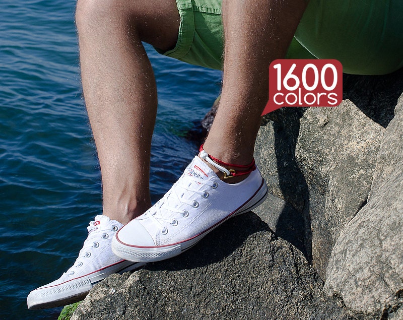 Mens ankle bracelet Ankle bracelet men with unique by lililio