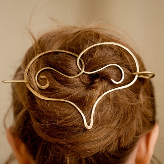 SALE. Large Hair Barrettes for Thick Hair Long Hair by actionLove