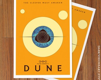 Dune Poster Art Print - Frank Herbert Variant