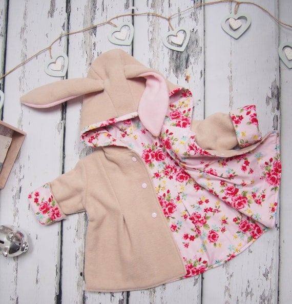 Bunny Jacket Girls Clothing Baby Girl Bunny Coat