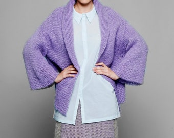 Nature Baby Piper Cardigan - Lilac Trio