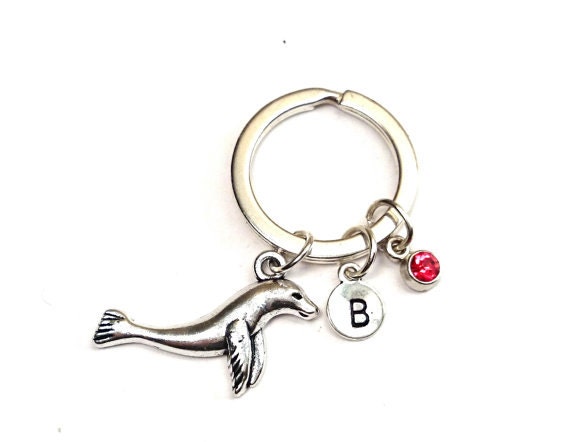 Baby Seal Keychain Custom Keychain Custom Key Ringseal