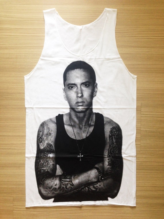 eminem white tshirt