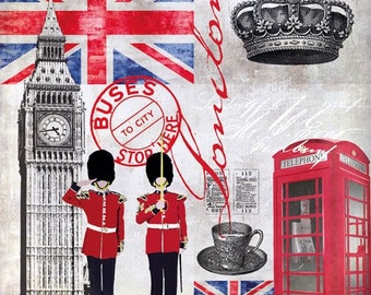 London NAPKINS British Napkins Union Jack England Britain London NAPKINS British Napkins Union Jack England Britain