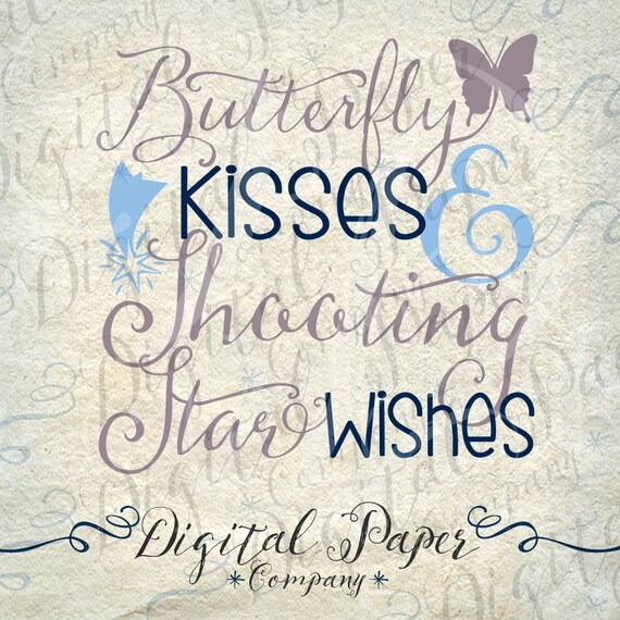 Download Butterfly Kisses Shooting Star Wishes PNG by ...