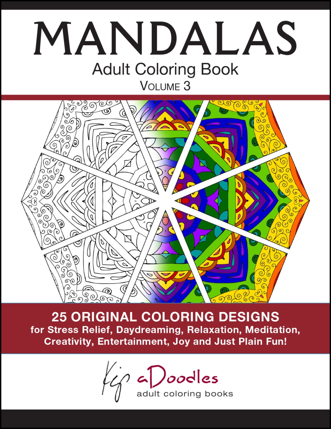 Art Therapy Coloring Book PRINTED BOOK Coloring Book