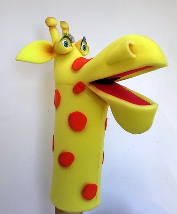 GIRAFFE FOAM PUPPET