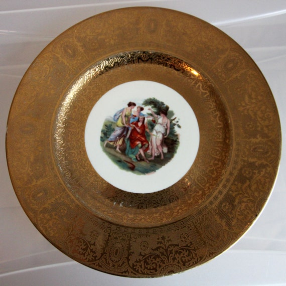 Royal China Warranted 22K Gold collector plate