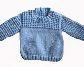 Items similar to Boy sweater, toddler winter sweater, boy pullover ...