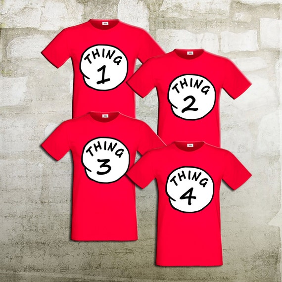 70% OFF SALE Thing 1 Thing 2 Thing 3 Thing by OctopusDigitalStore