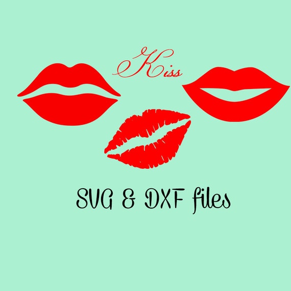 Download Lips SVG DXF cut files Kiss Svg Files Vinyl Project DIY