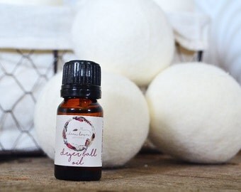Wool Dryer Ball Oil - Lavender and Lemon Essential Oil - Clean Haven Naturals - Natural Laundry Scent - Natural Cleaning - Chemical Free