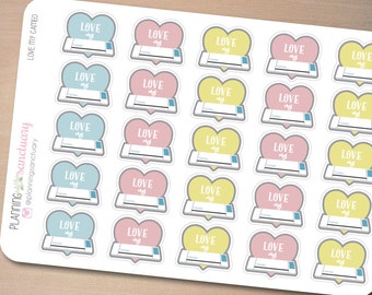 Cameo Planner Accessories Planner Stickers Perfect for Erin Condren, Kikki K, Filofax and all other Planners