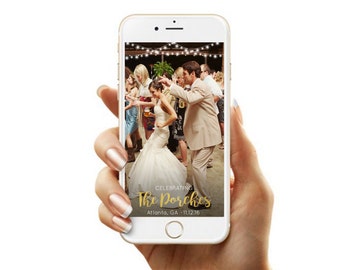 String Lights-Custom Snapchat Filter-Snapchat Geofilter- Wedding