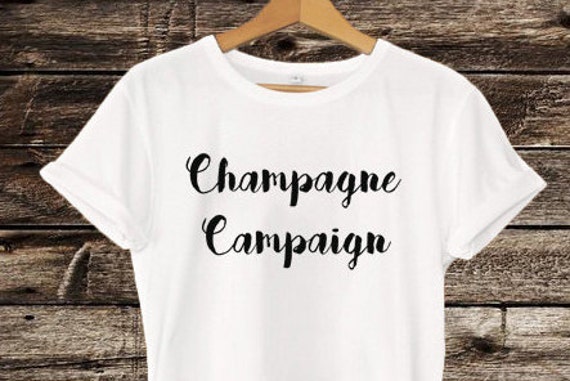 champagne campaign t shirt