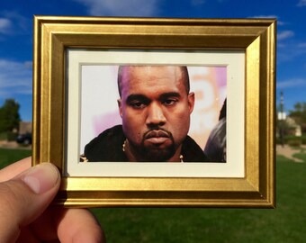 Unimpressed Kanye West - Mini Framed Art (FREE S&H)