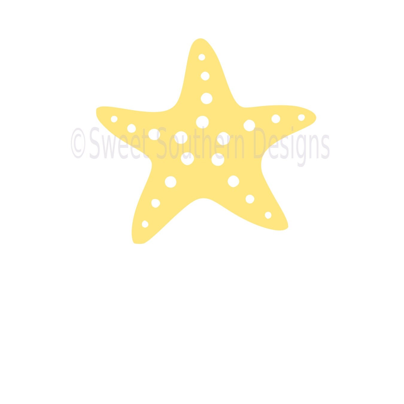 Download Starfish SVG instant download design for cricut or silhouette