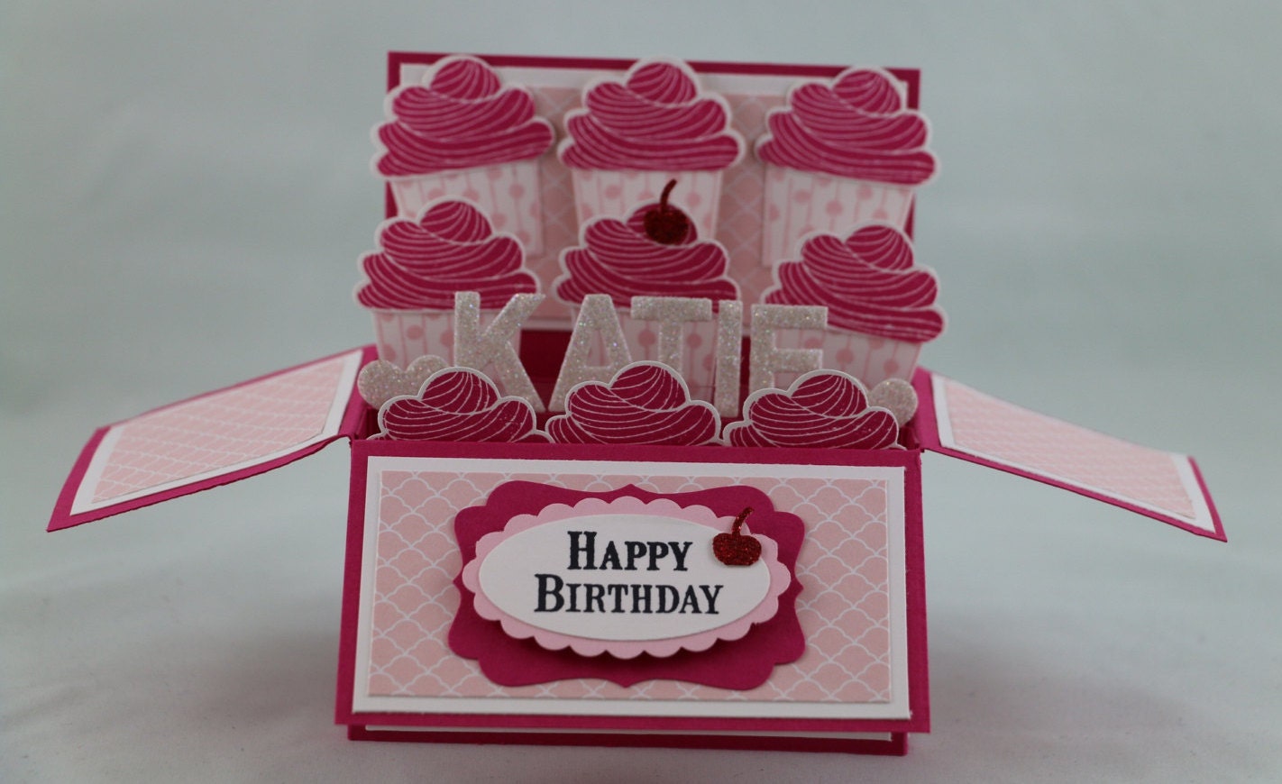 Personalised Birthday Card in a Box Happy by PaperHugsAustralia