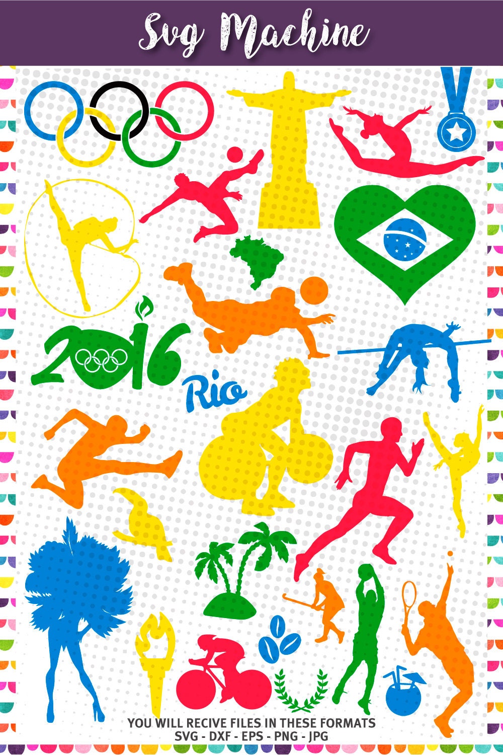 olympic files olympic rings svg cutting files svg png jpg