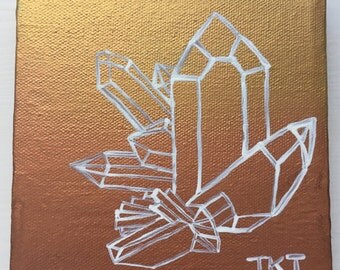 Unique crystal painting related items | Etsy