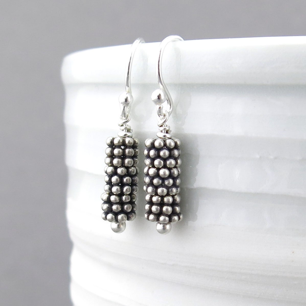 Sterling Silver Dangle Earrings Silver Drop Earrings Silver