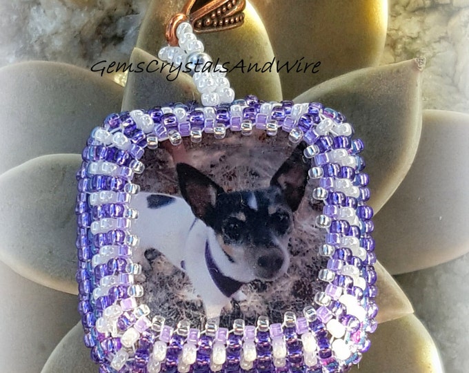 Custom Photo Pendant, Personalized Memorial Jewelry, Custom Pet memorial, Pet Sympathy, Pet Ornament, Loss of pet, Memorial, Special Gift