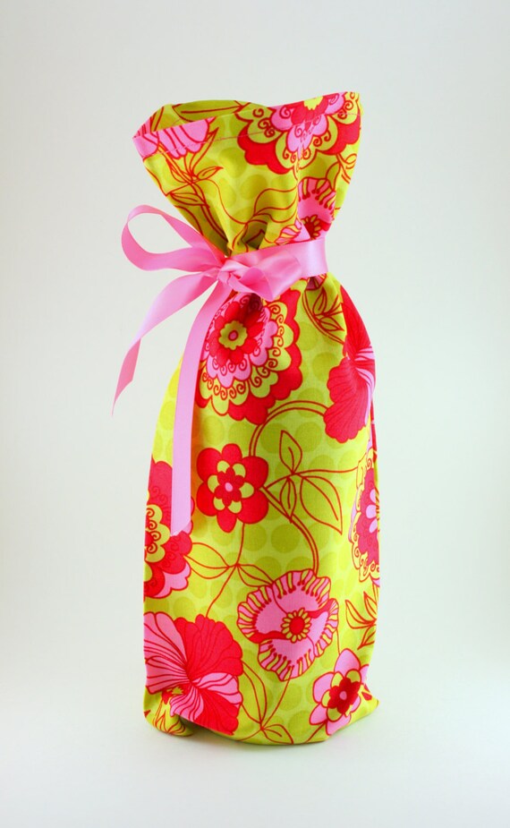 handmade wine bottle bags