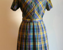 60's shirt dress