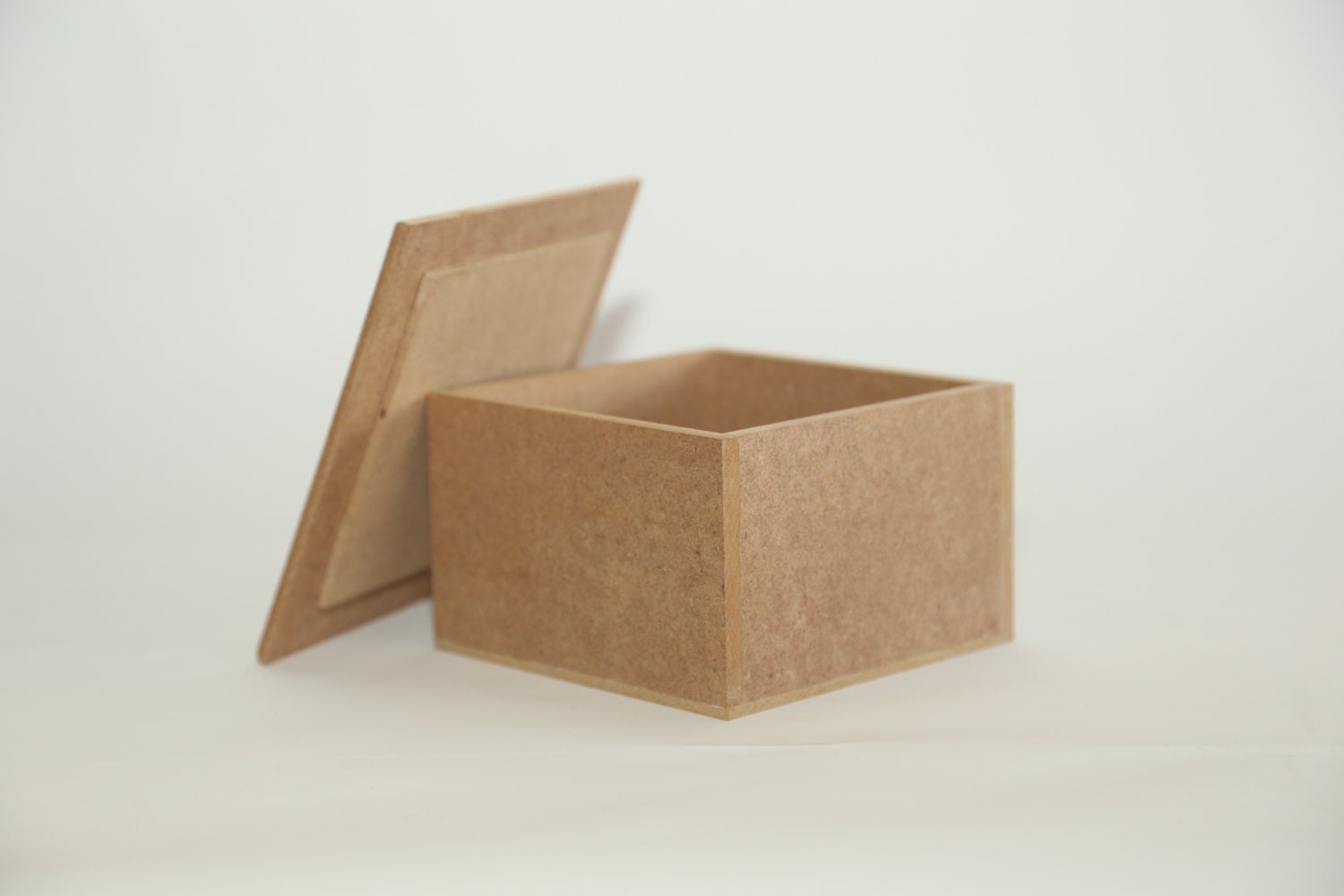 Wooden Box with Removable Lid