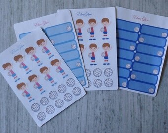 VOLLEYBALL Planner Stickers