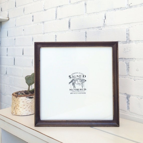 Items similar to 10x10" Square Picture frame in Foxy Cove Style