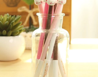 Kitty Cat Pen 0.38mm Black Ink Gel Pen • Cat Pen • Kitty Cat Pen • Cute Pen