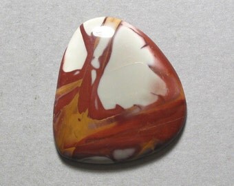 NOREENA JASPER freeform cabochon 31X35mm designer cab