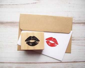 Lips Stamp, Kiss Lipstick Makeup