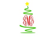 Items similar to Zig Zag Christmas Tree SVG or Silhouette Instant