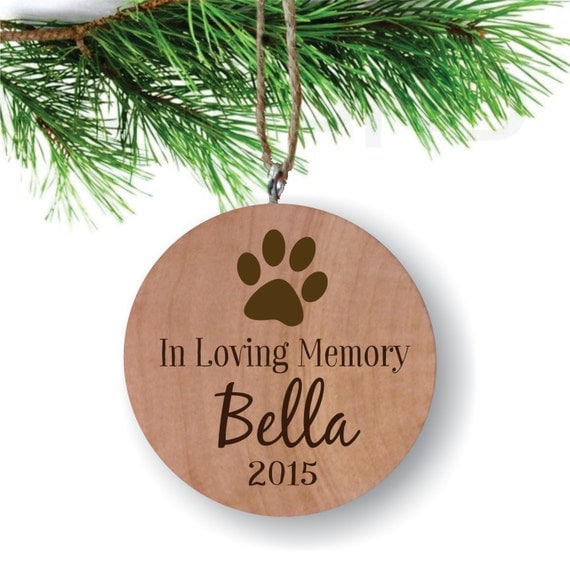 in loving memory pet ornament personalized ornament engraved in loving memory pet ornament personalized ornament engraved