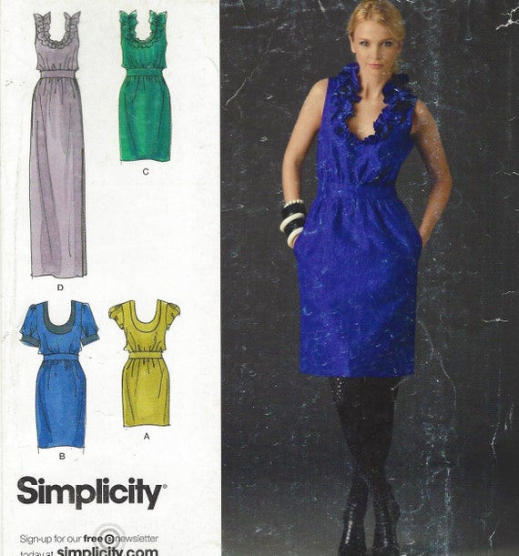 dress patterns rowley cynthia in Rowley Dress Womens Pattern Simplicity Sewing 3 Cynthia Lengths