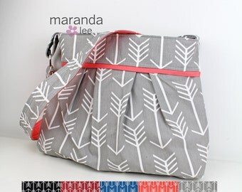 Stella Arrow Diaper Bag - Large - Arrows U CHOOSE Custom - Archery Arrow Nappy Bag Stroller Attachment