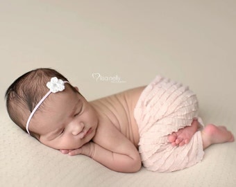 Newborn Girl Photo Outfit, Newborn Headband, Newborn Photo Prop Pant, Newborn Photo Outfit, Newborn Girl Photography Props, Take Home Outfit
