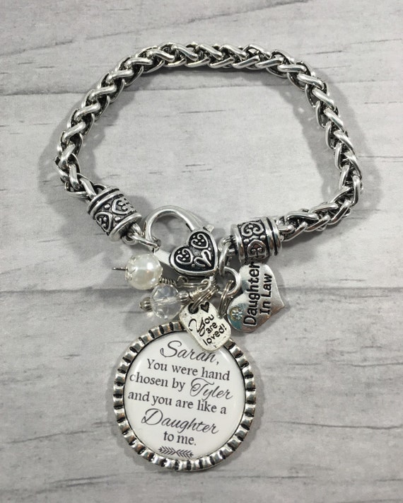 Daughter in Law Bracelet / Future Daughter by PreciousGirlsCrafts