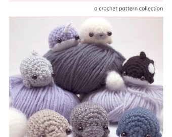 amigurumi pattern - sea creatures crochet pattern ebook