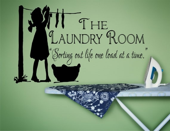 wall alphabet decor printable Room Laundry Decal Laundry Decor Room Laundry Sign Laundry