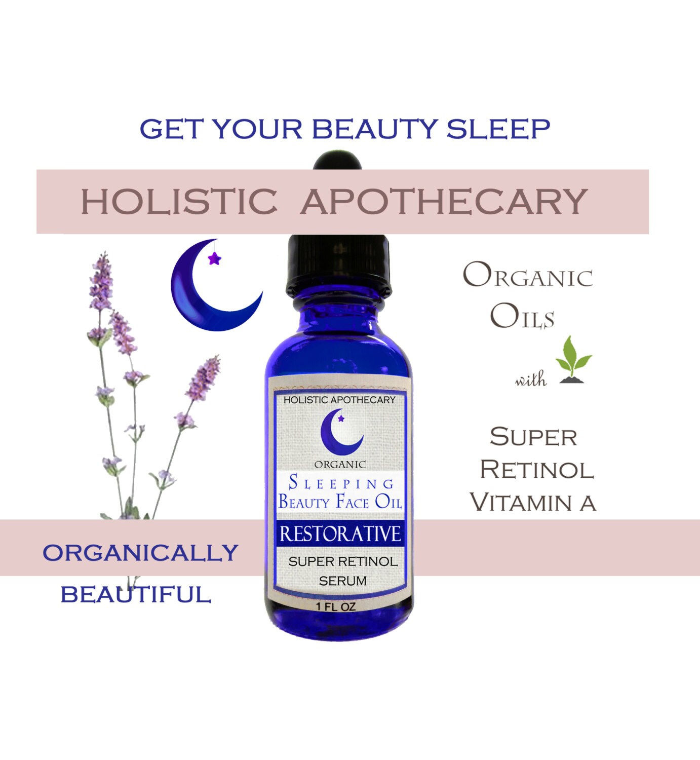 SLEEPING BEAUTY Super RETINOL Night Facial Oil with Vitamins