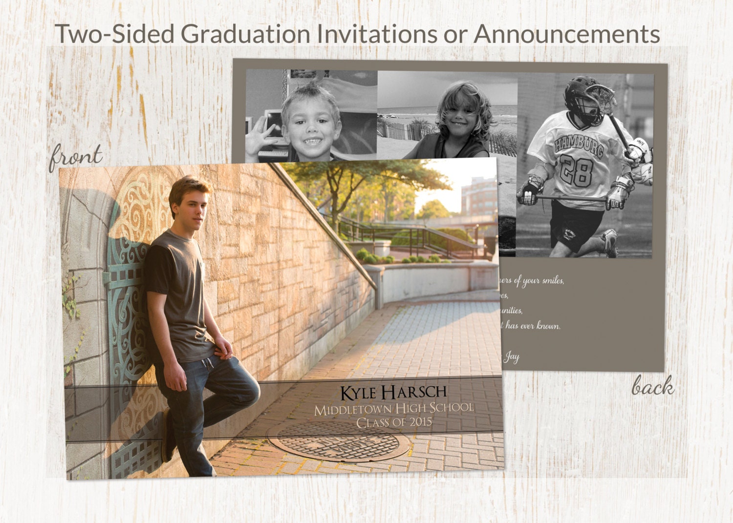 Graduation Invitations For Two 9