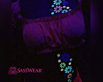 glow dark stickers body