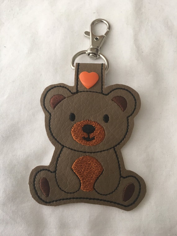 cute teddy bear keychain